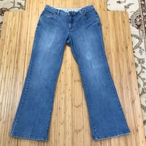 Lands' End Original Fit Boot Cut Jeans 4P
